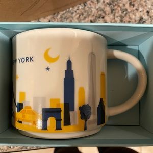 New York Starbucks You Are Here Mug Series Collector Been There